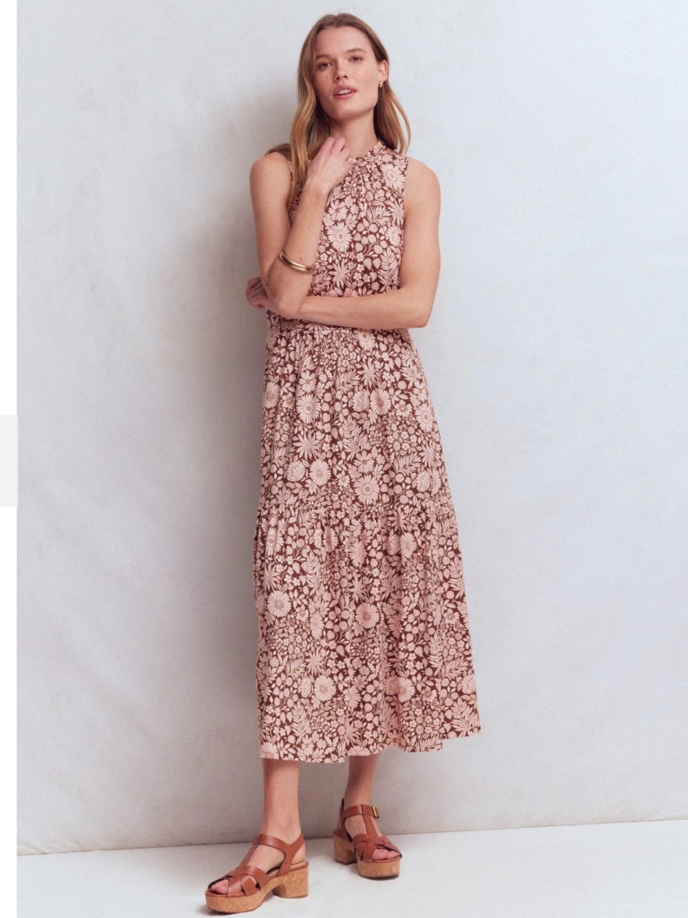 NWT Boden Camalie Jersey Maxi Dress